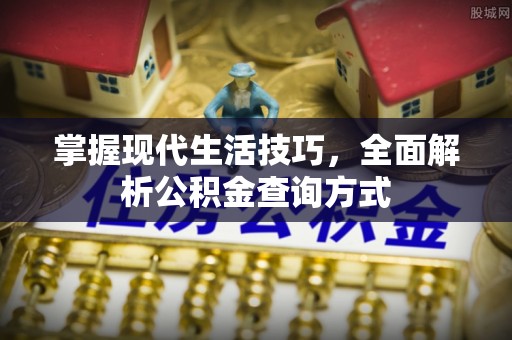 龙南掌握现代生活技巧，全面解析公积金查询方式