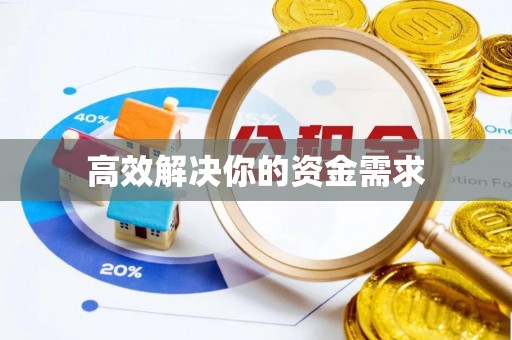龙南高效解决你的资金需求