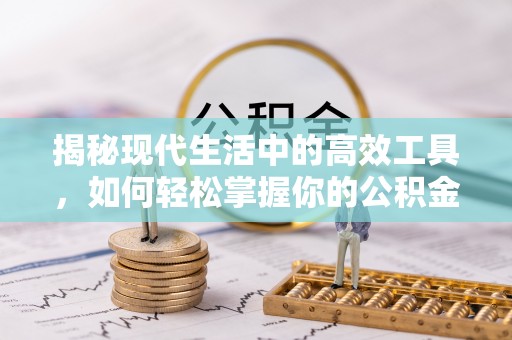 龙南揭秘现代生活中的高效工具，如何轻松掌握你的公积金查询方式